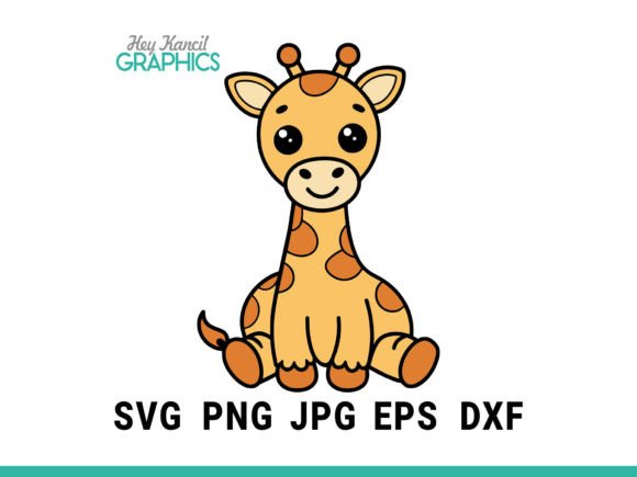 Download Giraffe SVG, Baby Giraffe SVG, Kids SVG - Kid Collection