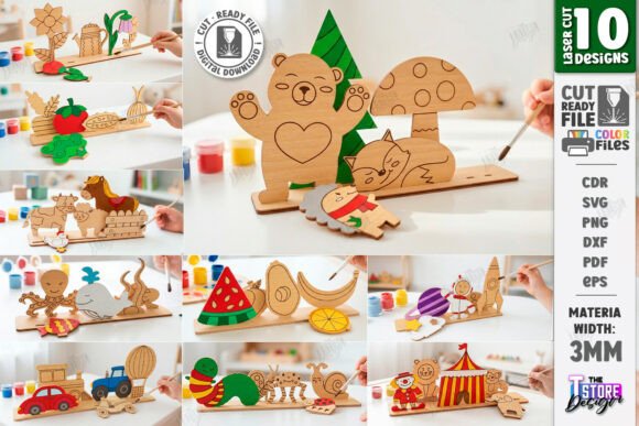 Download Coloring Montessori Toy for Kids Bundle - Kid Collection