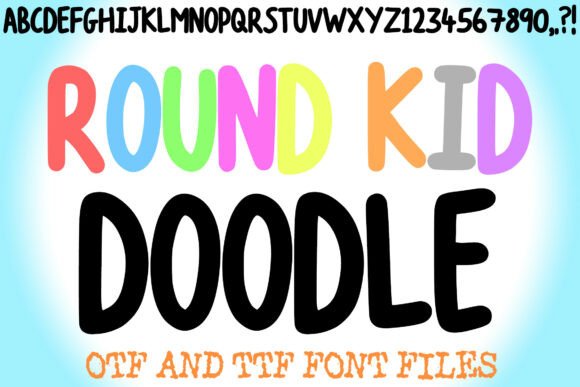 Download Round Kid Doodle - Kid Collection