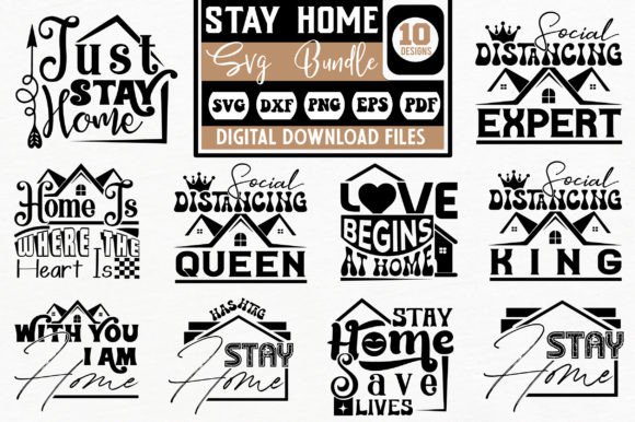 Download Stay Home Svg Bundle - Home svg bundle Collection